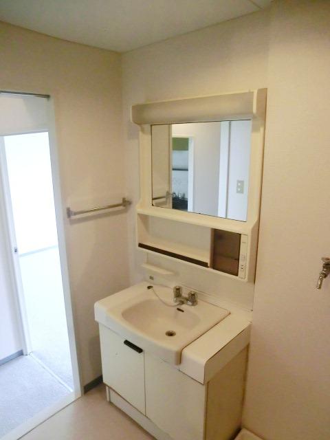 Wash basin, toilet. Indoor (September 2012) shooting