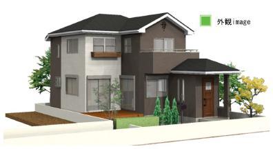 Building plan example (Perth ・ appearance). Building plan example ( Issue land)