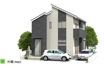 Building plan example (Perth ・ appearance). Building plan example