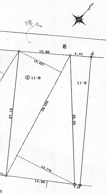 Compartment figure. Land price 74,200,000 yen, Land area 350.28 sq m