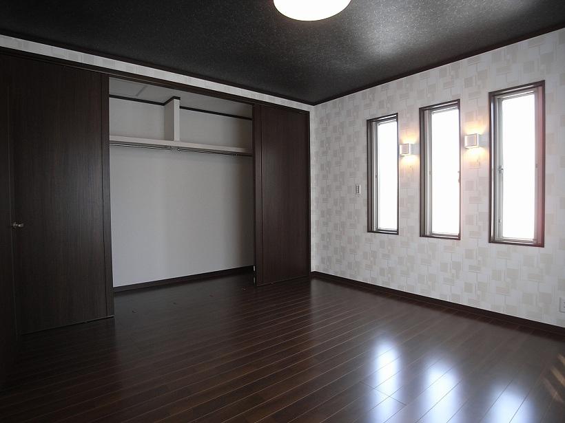 Building plan example (introspection photo). Example of construction Master bedroom