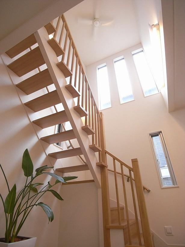 Building plan example (introspection photo). Example of construction Stairwell