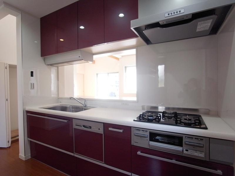 Building plan example (introspection photo). Example of construction kitchen