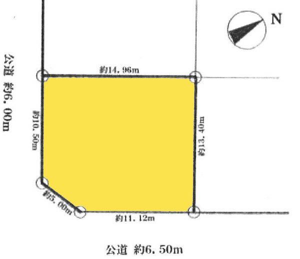 Compartment figure. Land price 19 million yen, Land area 197.81 sq m