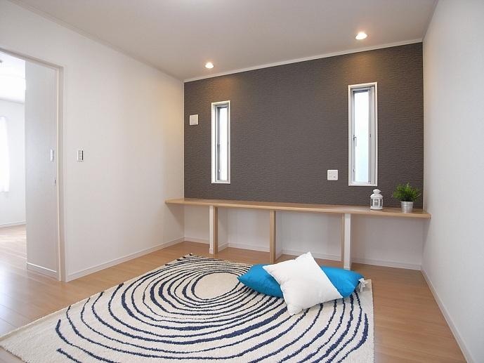 Building plan example (introspection photo). Building construction cases Second Living