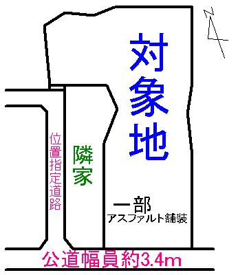 Compartment figure. Land price 114 million yen, Land area 1,150 sq m layout