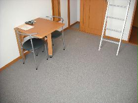 Living and room. There is also a closet storage