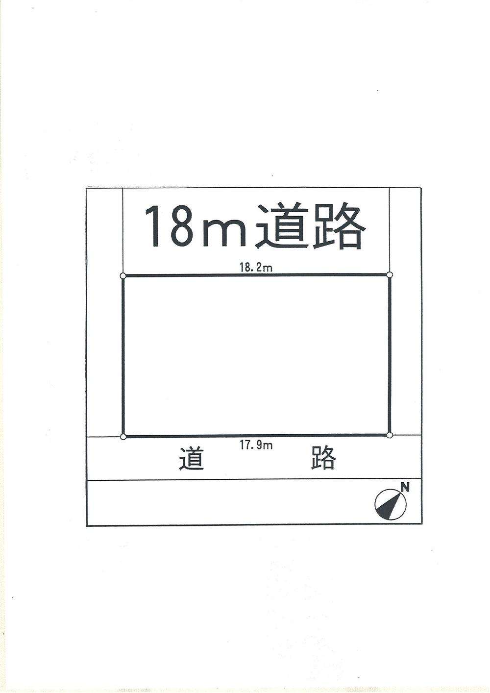 Compartment figure. Land price 21,800,000 yen, Land area 252 sq m