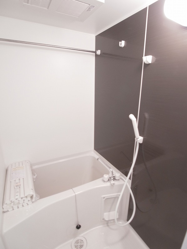 Bath. With bathroom dryer