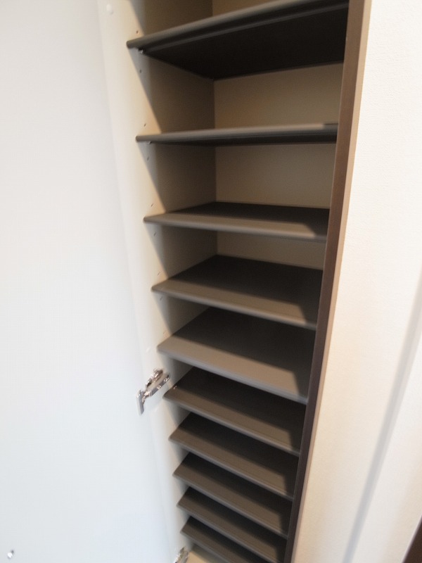 Entrance. Large capacity shoe box