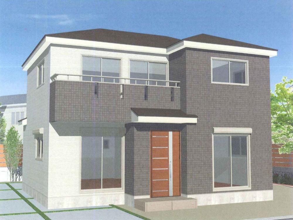 Building plan example (Perth ・ appearance). Building plan example