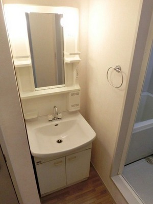 Washroom. Happy independence washroom in the morning of preparation