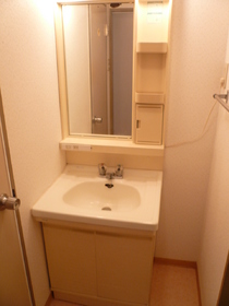 Washroom. Totonoe dressed down pat