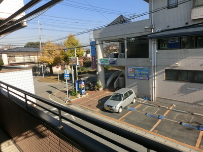 View. The view from the balcony