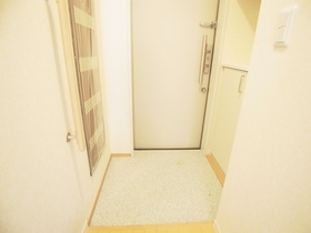 Entrance. Entrance with cleanliness