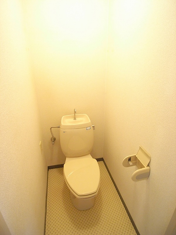 Toilet. Of course, the bath and toilet are separately