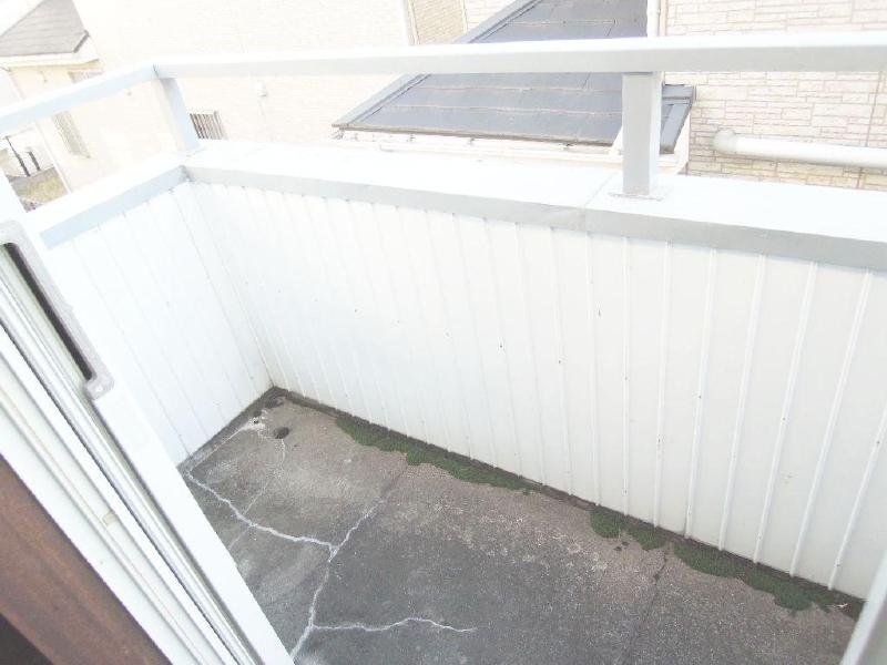 Balcony. Washing easily in sunny wide balcony