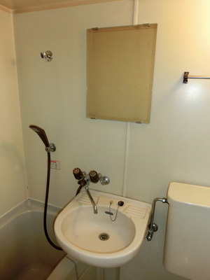 Washroom. Wash basin