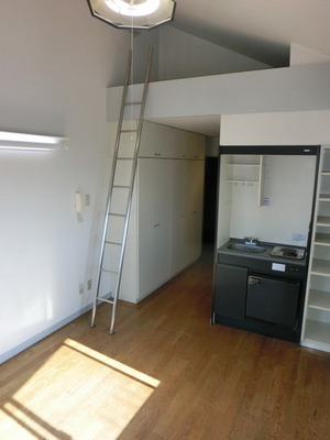 Living and room. 6 Pledge of Western-style Loft rooms Two-sided lighting