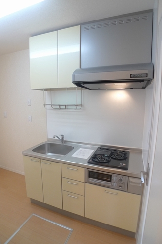 Kitchen. Guaranteed to clean dirty yellow cute kitchen panel ☆