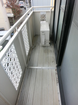 View. There is a balcony