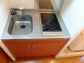 Kitchen. Two-burner electric stove