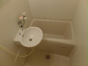 Bath. With bathroom ventilation dryer