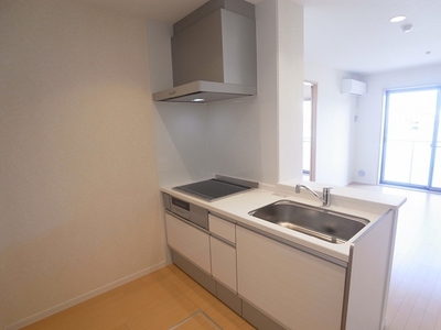 Kitchen. Conversation with your family will be maintained while the washing.