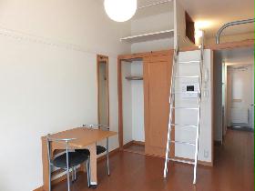 Living and room. With closet