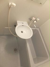 Bath. With bathroom ventilation dryer