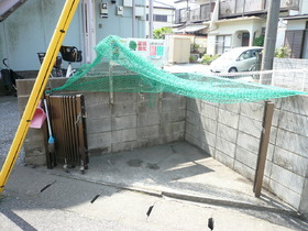 Other common areas. Happy on-site waste yard