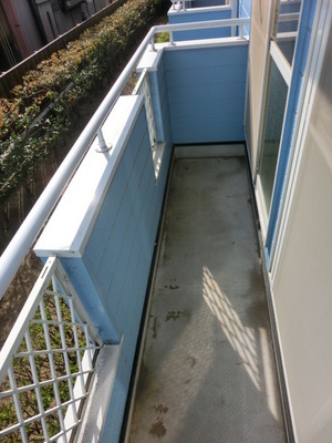 View. There is a balcony