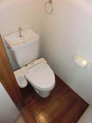 Toilet. With Washlet