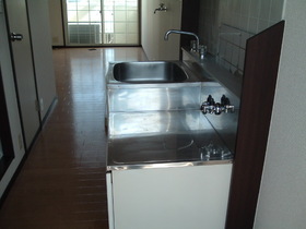 Kitchen. You can gas stove installation.