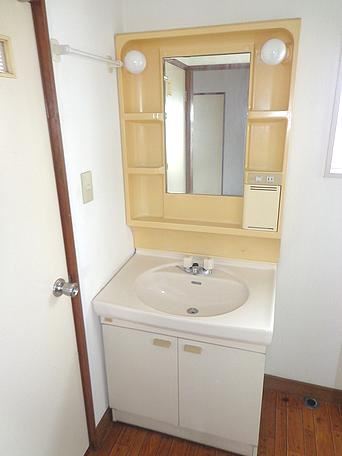 Washroom. Happy independence washbasin!