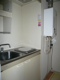 Kitchen. IH cooking heater equipped