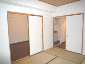 Living and room. Japanese-style room is calm