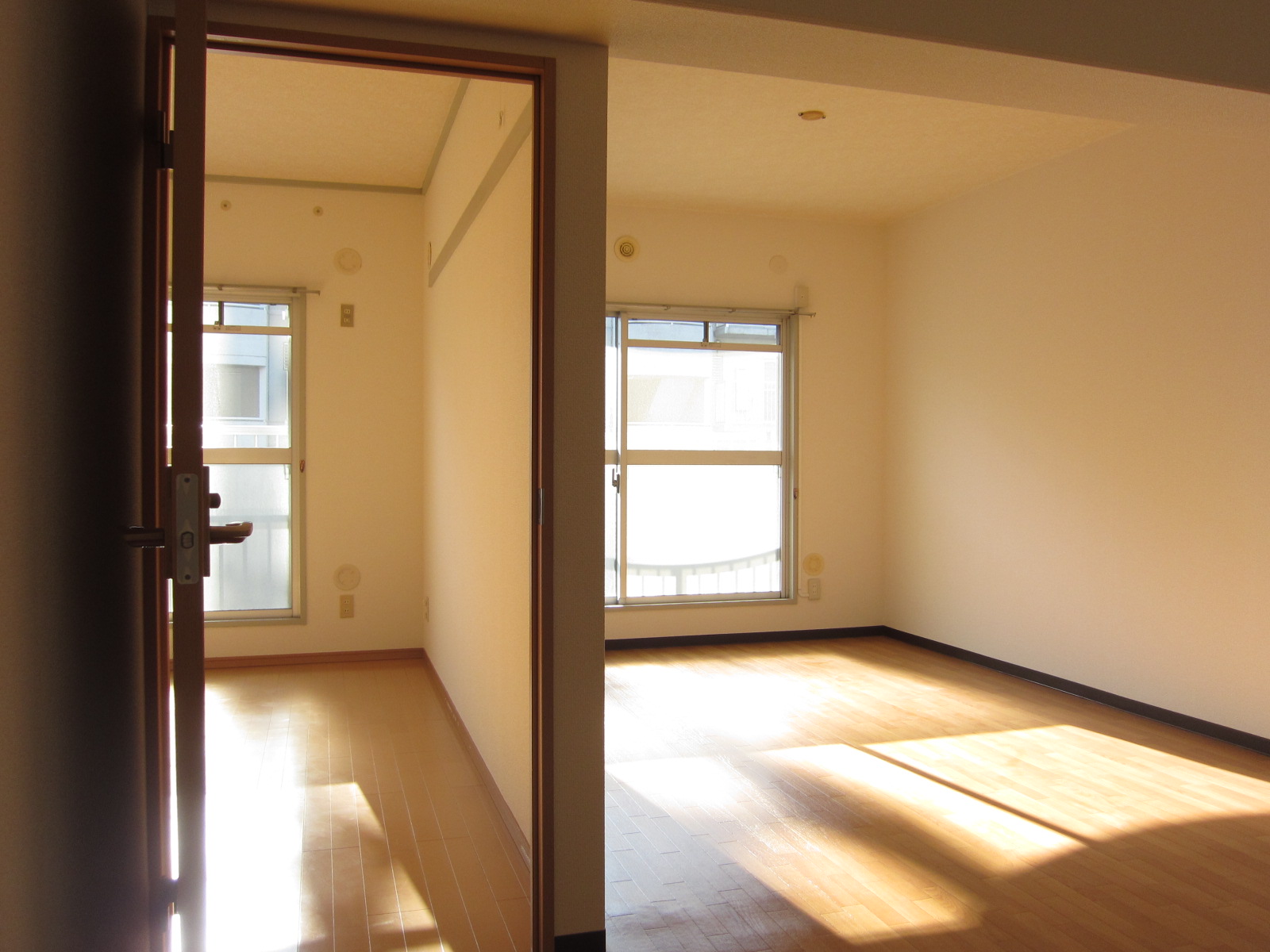 Living and room. Facing south in sunny