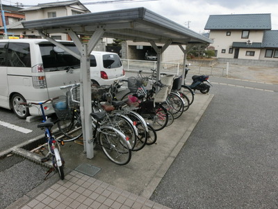 Other common areas. Covered parking lot