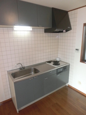 Kitchen. There is a kitchen window