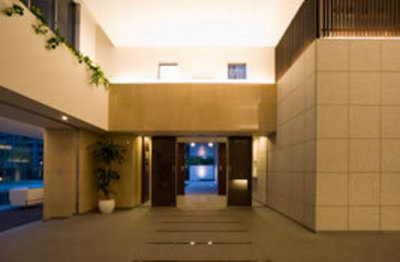 Entrance.  ☆ Mansion entrance, such like a hotel ☆