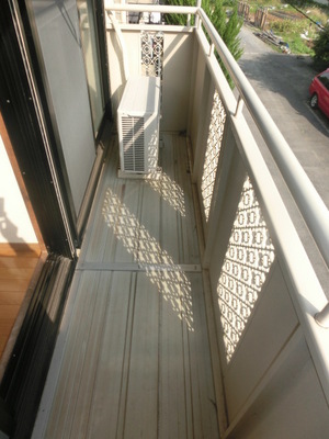 View. There is a balcony