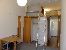 Living and room. You can loft of large capacity There is also plenty of storage in the closet