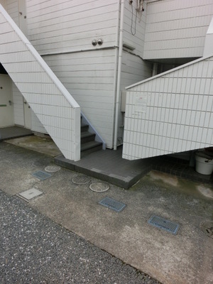 Entrance. Entrance before