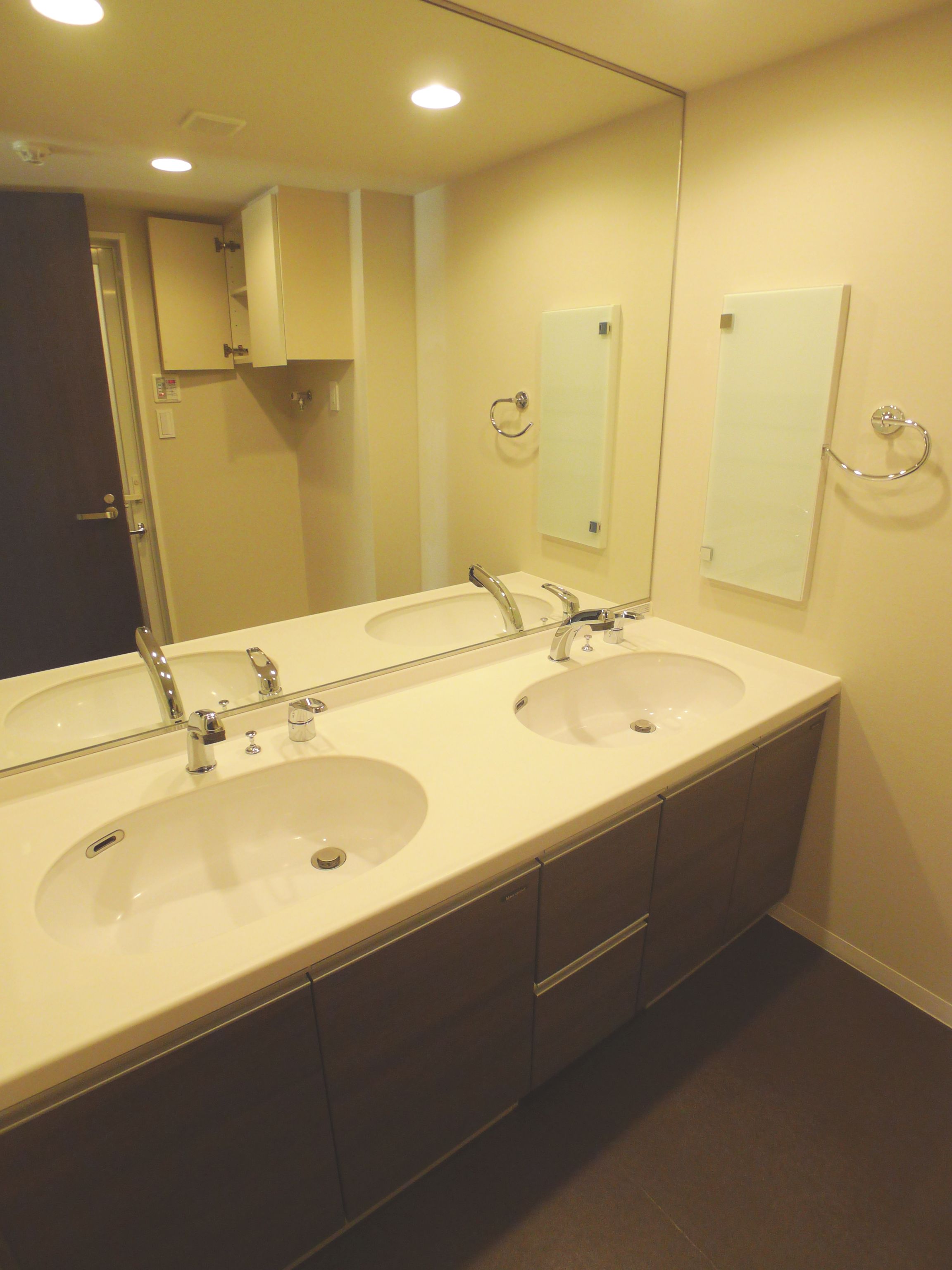 Washroom. Wash ball comes with two places