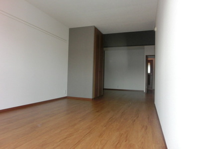 Living and room. Living room with air conditioning