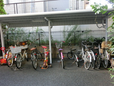 Other common areas. Bicycle-parking space