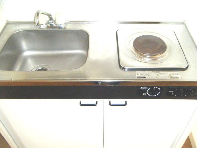 Kitchen. It is with electric stove.