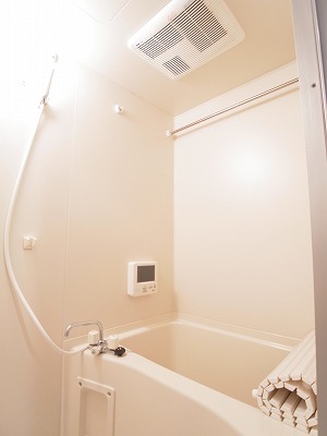 Bath. With bathroom dryer