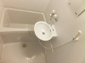 Bath. With bathroom ventilation dryer